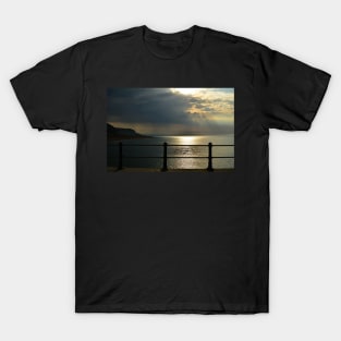 View out to sea as rain approaches T-Shirt